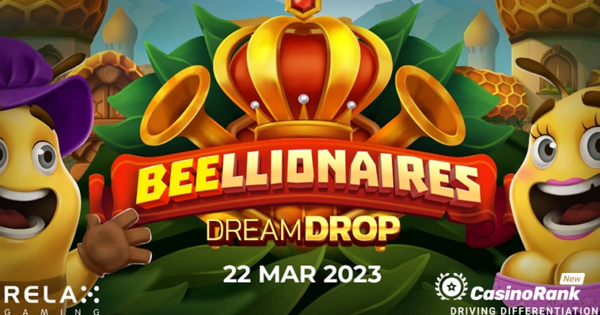 Relax Gaming Launches Beellionaires Dream Drop with 10,000x Payout